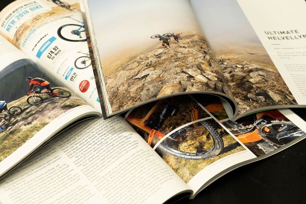 Print’s Quiet Comeback: Magazine Subscriptions Are Growing Again An open glossy magazine showing a cycling feature
